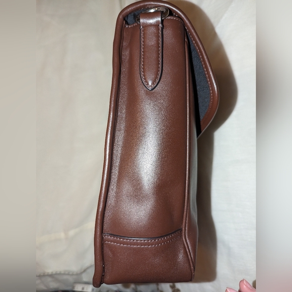 COACH Leather Messenger Bag Briefcase D 72070 Brown EUC - Picture 9 of 12